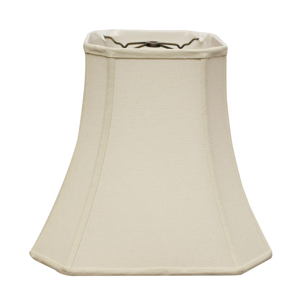 14" Inherent Slanted Square Bell Linen Lampshade. Picture 1