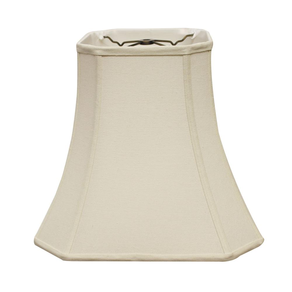14" Inherent Slanted Square Bell Linen Lampshade. Picture 3