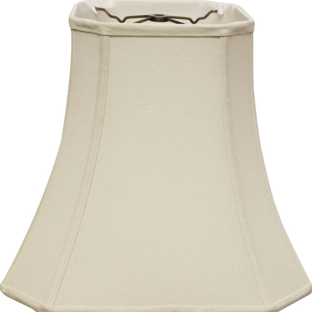 14" Inherent Slanted Square Bell Linen Lampshade. Picture 4