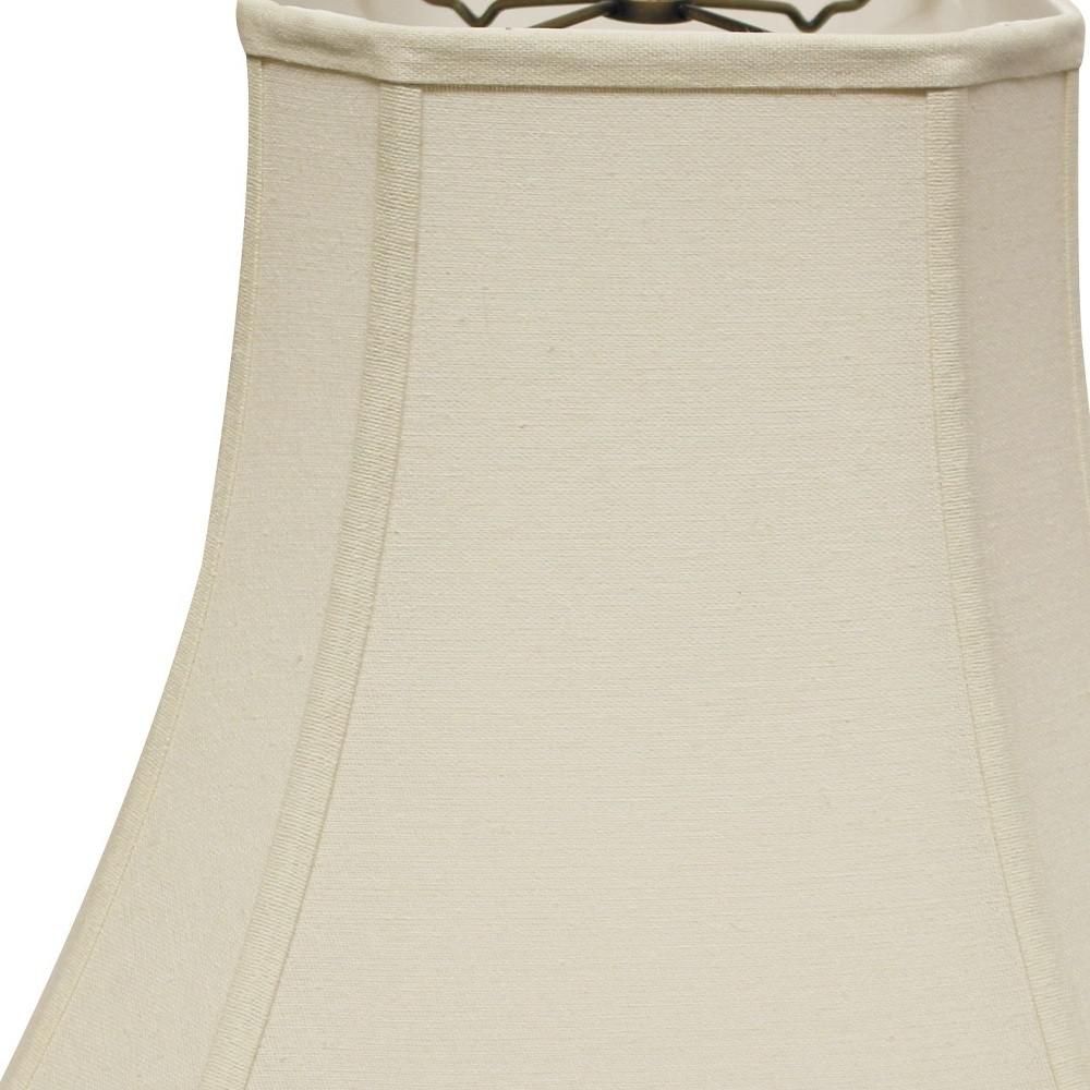 16" Inherent, Slanted Square Bell Linen Lampshade. Picture 4