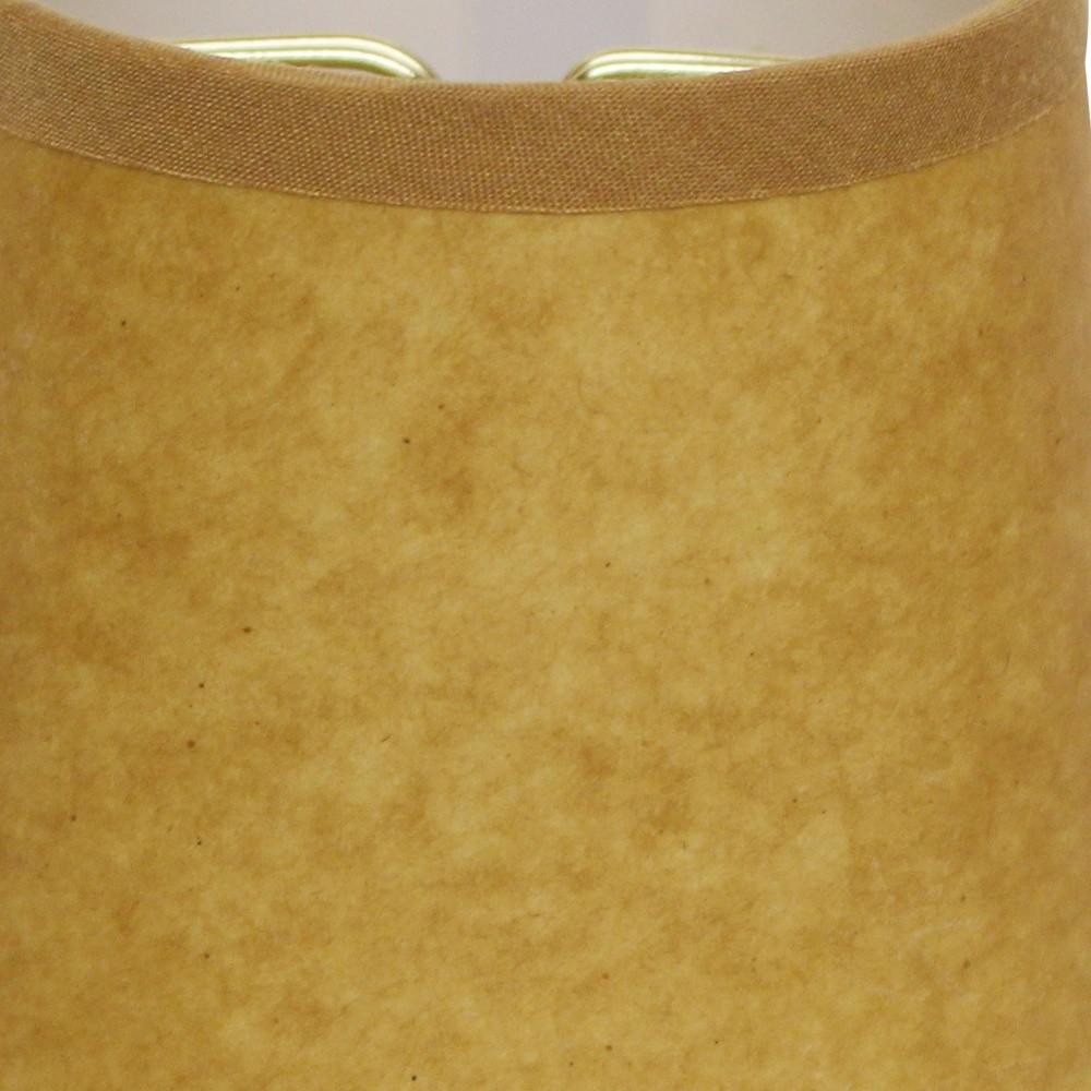 5" Canvas Set of 6 Chandelier Kraft Paper Lampshades. Picture 8