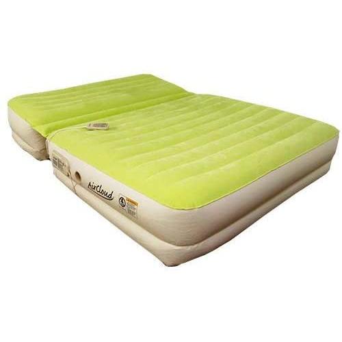 Incline Adjustable Moss Green Inflatable King Size Mattress. Picture 1