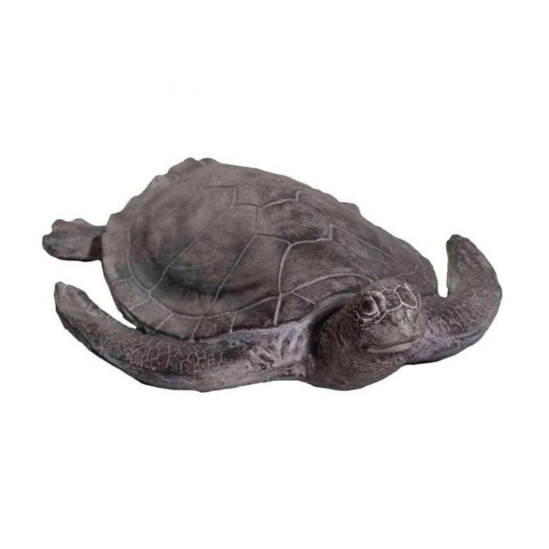 7" Sea Turtle Indoor Outdoor Statue. Picture 1