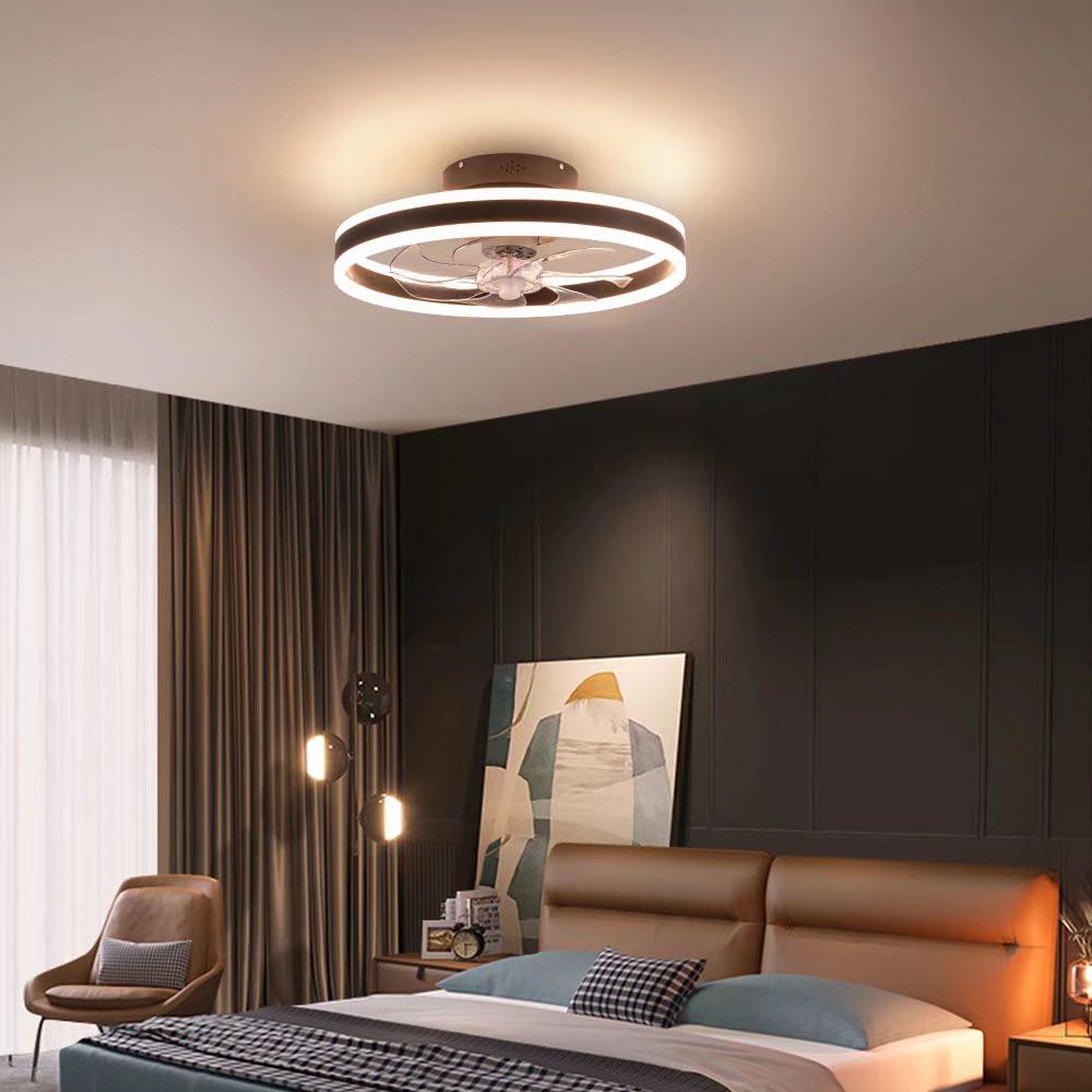 Luxurious Ceiling Lamp And Invisible Fan. Picture 1