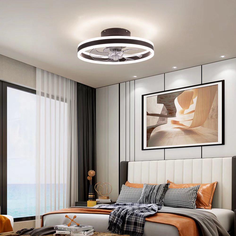 Luxurious Ceiling Lamp And Invisible Fan. Picture 2