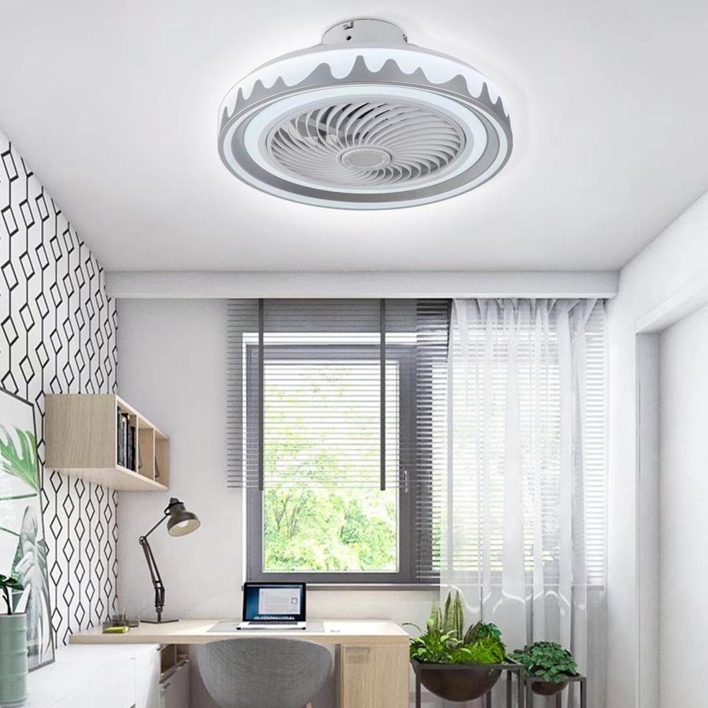 Contemporary Ceiling Fan and Light. Picture 1