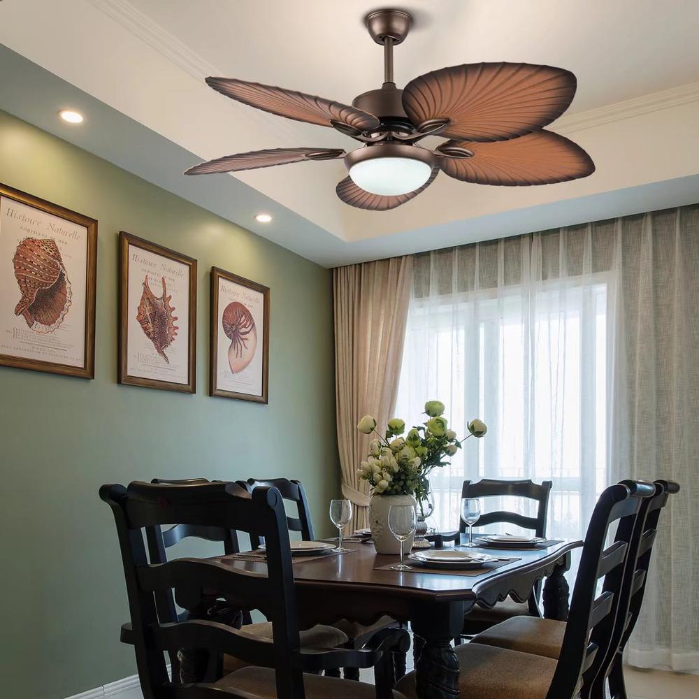 Classy Metal Ceiling Fan And LED Lamp. Picture 2