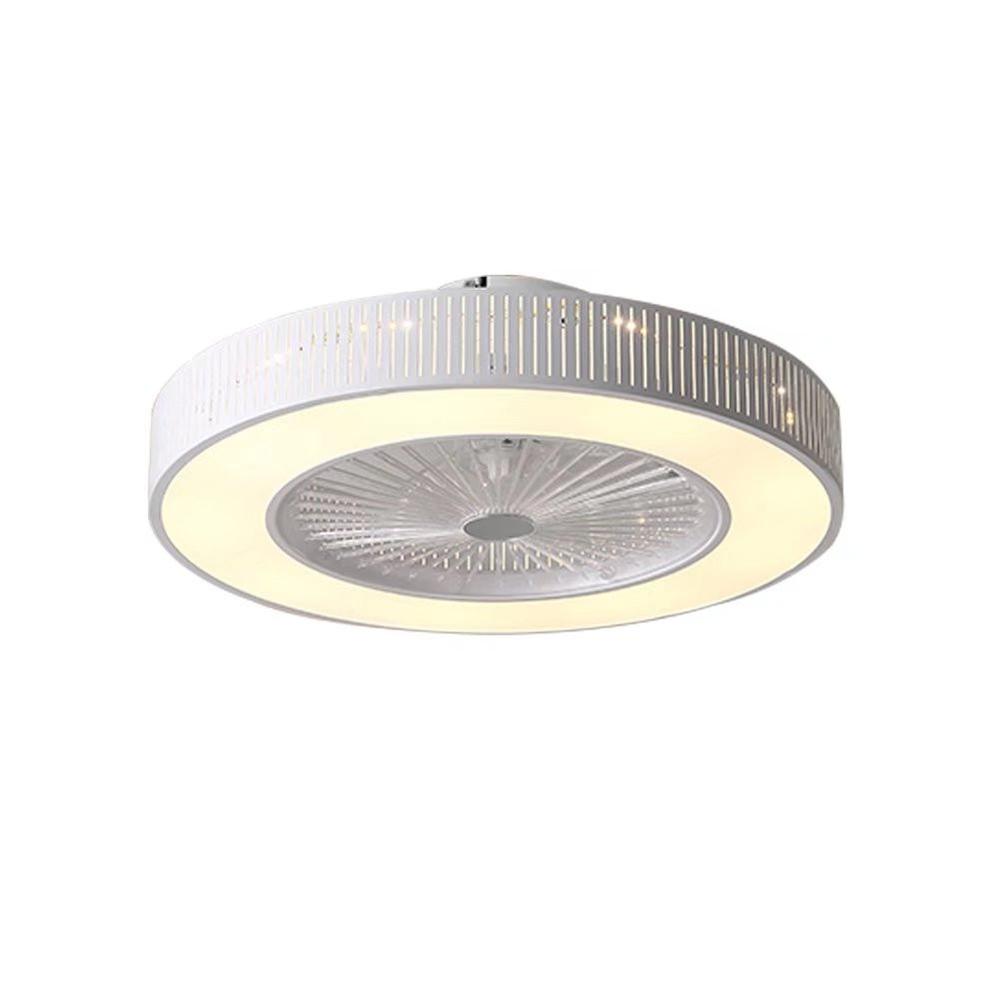 Classy Ceiling Fan And Round LED Lamp. Picture 6