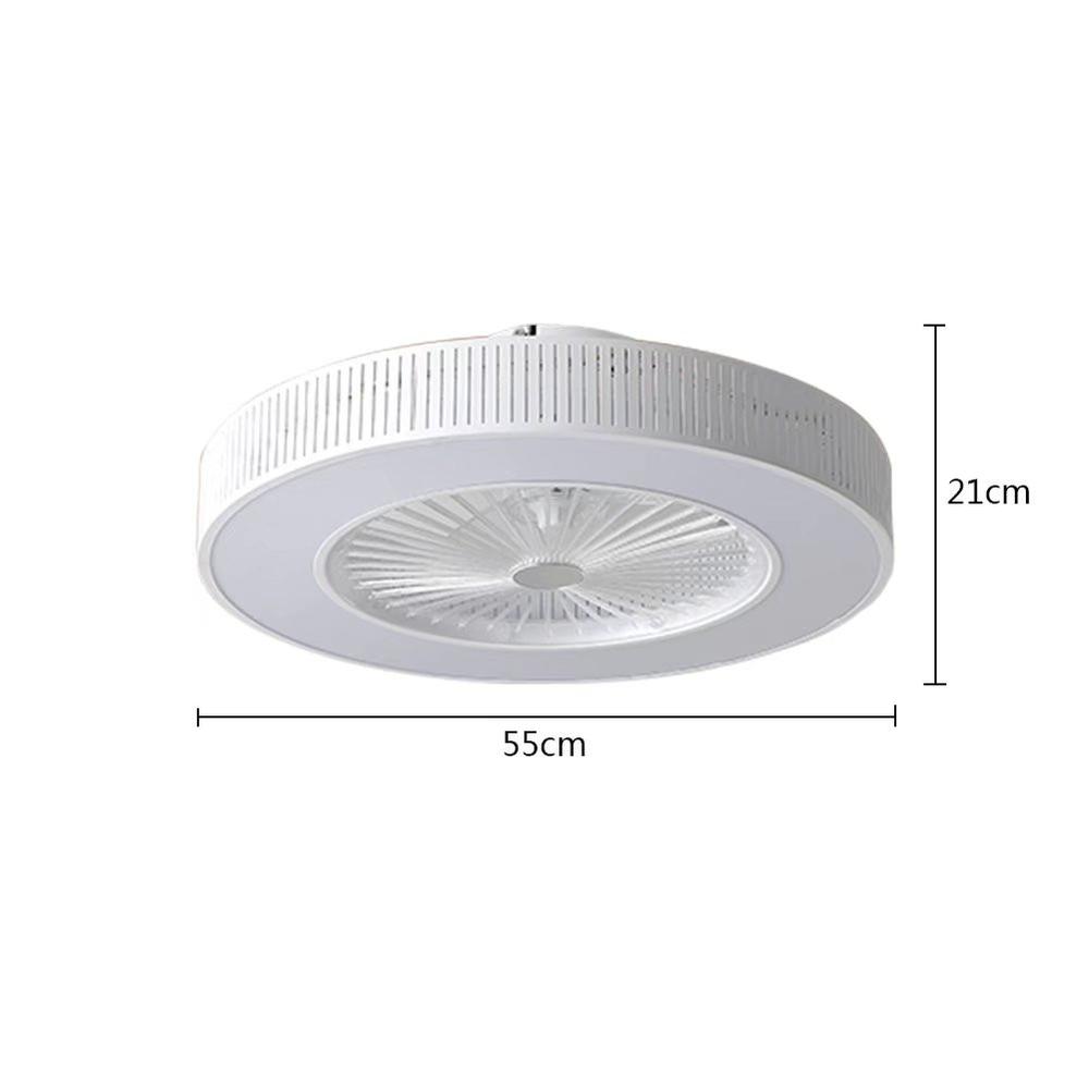 Classy Ceiling Fan And Round LED Lamp. Picture 8