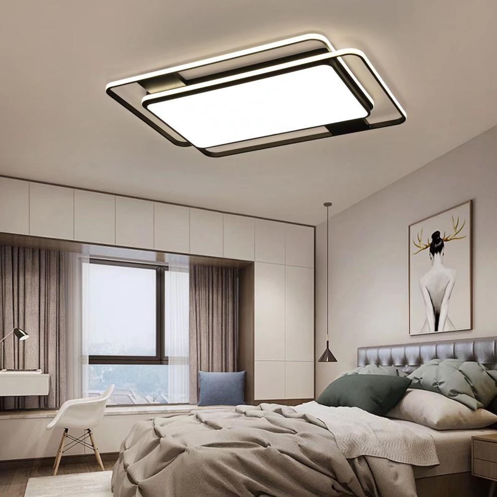 Modern Three Dimensional LED Ceiling Light. Picture 2