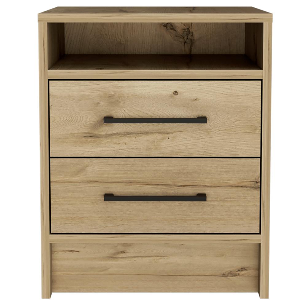 Sophisticated and Stylish Light Grey Nightstand. Picture 1