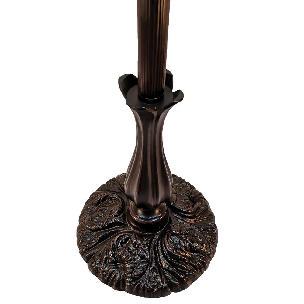 74" Brown Traditional Shaped Floor Lamp. Picture 6