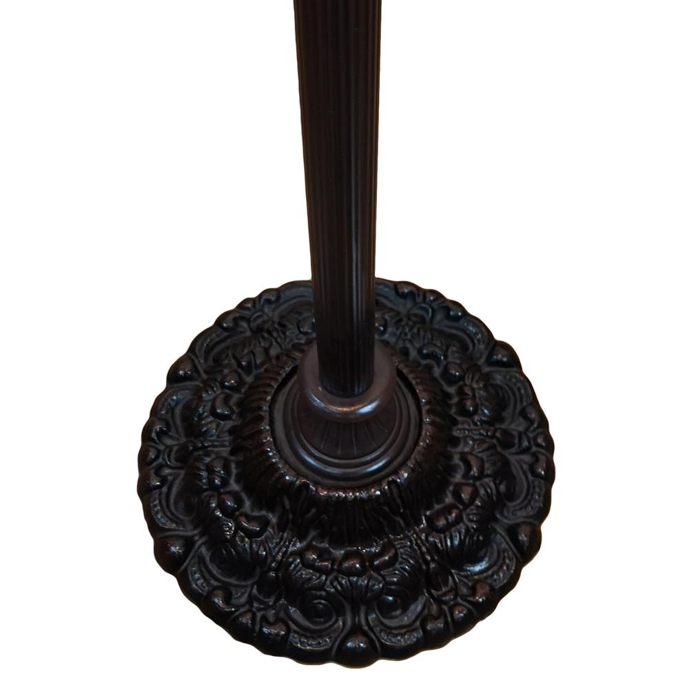 69" Brown Traditional Shaped Floor Lamp. Picture 6