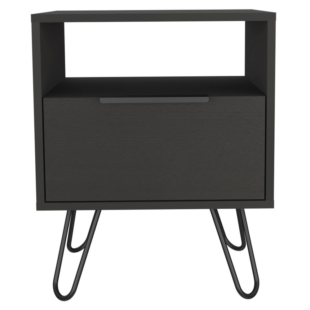 22" Black Wengue Nightstand. Picture 1