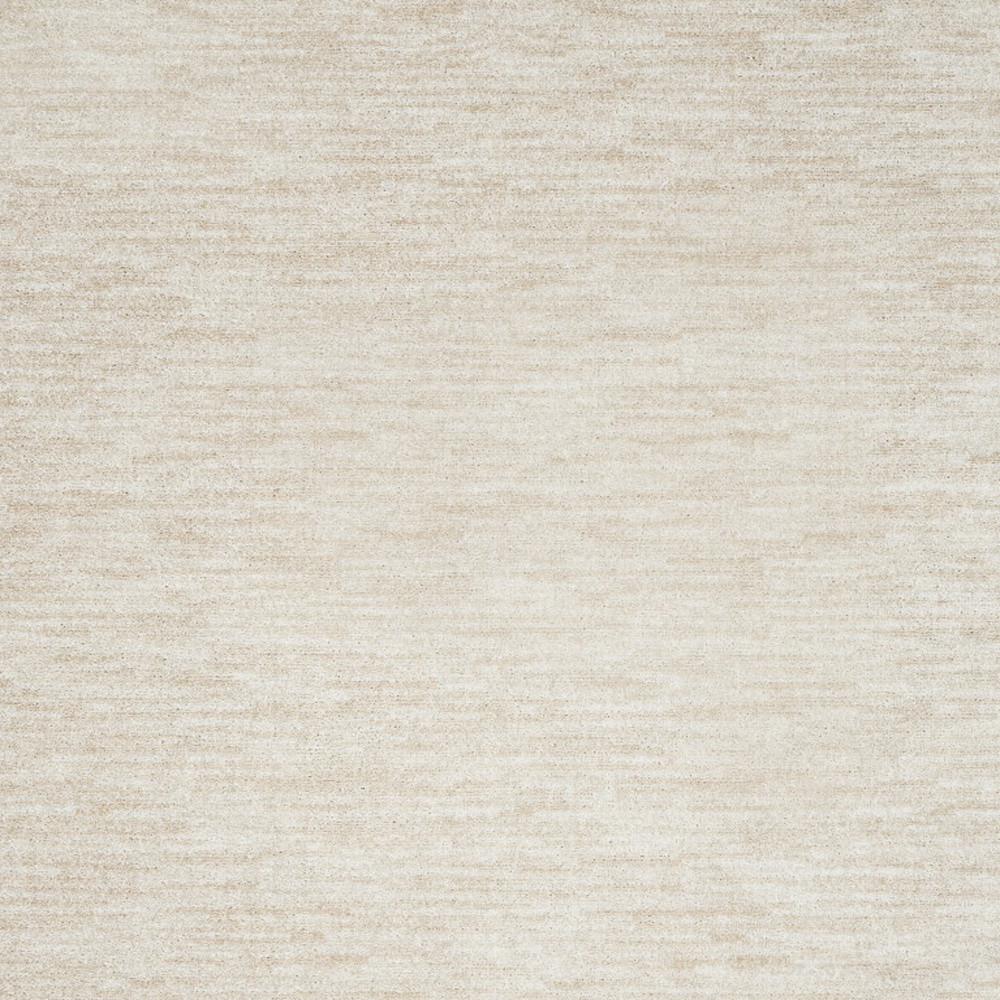 7' X 10' Ivory And Beige Non Skid Indoor Outdoor Area Rug. Picture 3