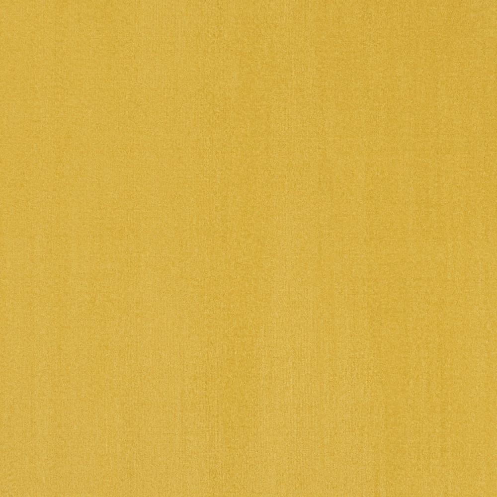 7' X 7' Yellow Square Non Skid Indoor Outdoor Area Rug. Picture 3