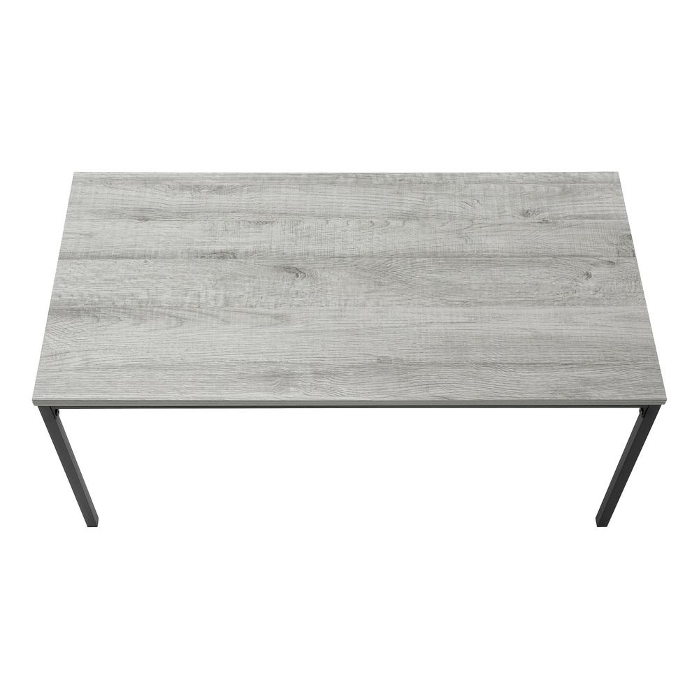 40" Grey And Black Rectangular Coffee Table. Picture 5