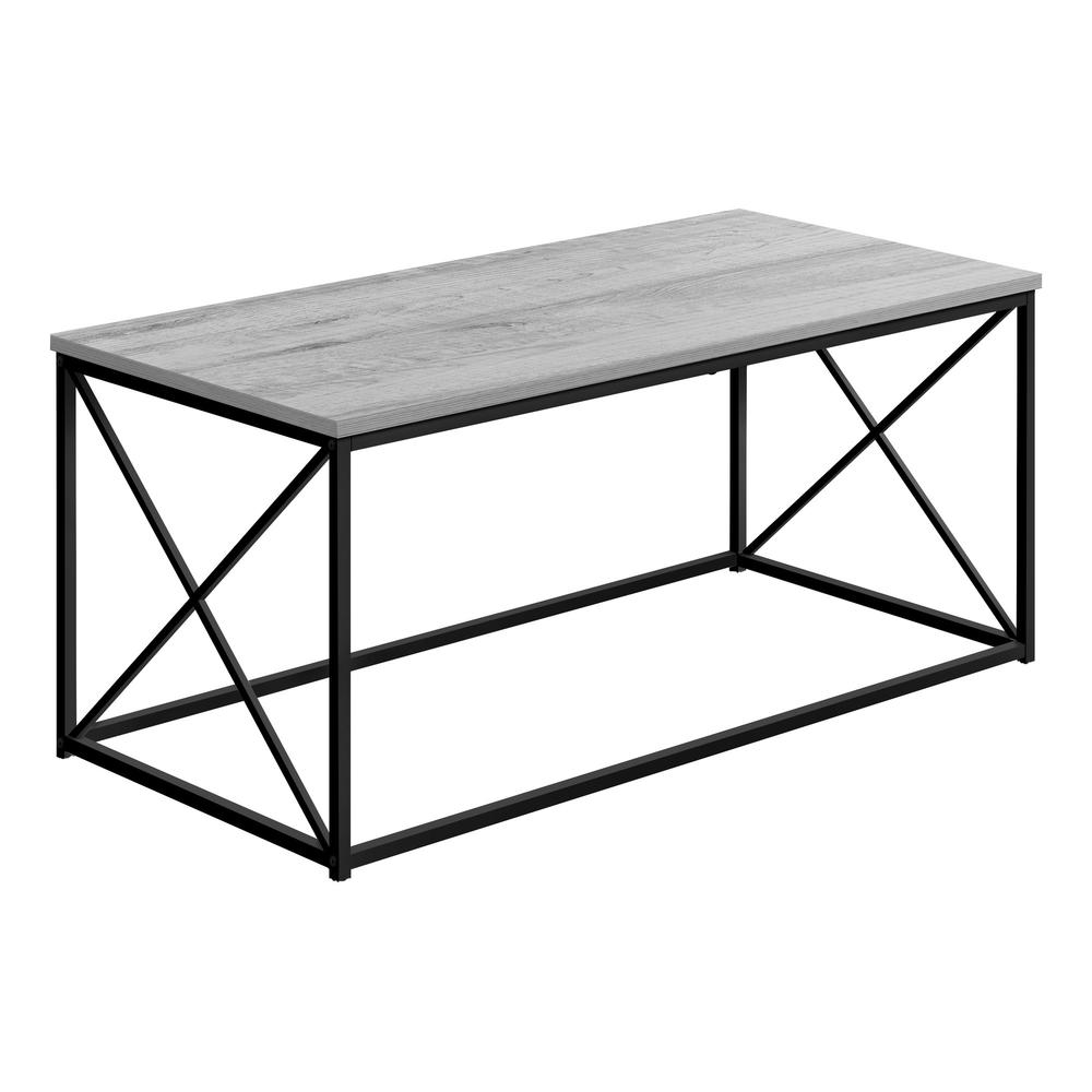 41" Grey Rectangular Coffee Table. Picture 1