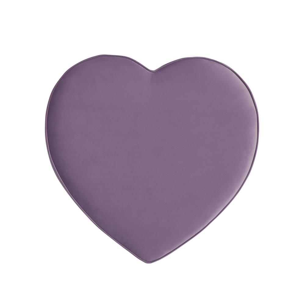 32" Purple Velvet Specialty Storage. Picture 4