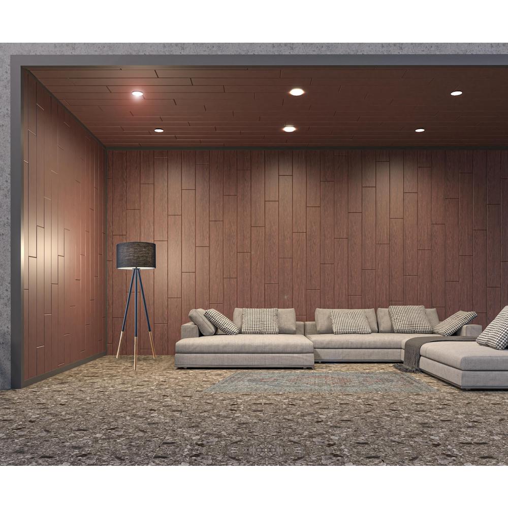 2' X 8' Gray Oriental Stain Resistant Indoor Outdoor Area Rug. Picture 2