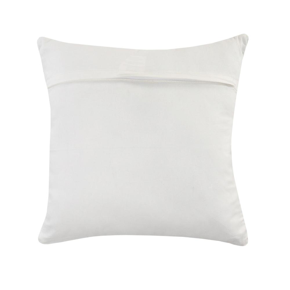 20" X 20" Tan Zippered Geometric Indoor Outdoor Throw Pillow. Picture 1