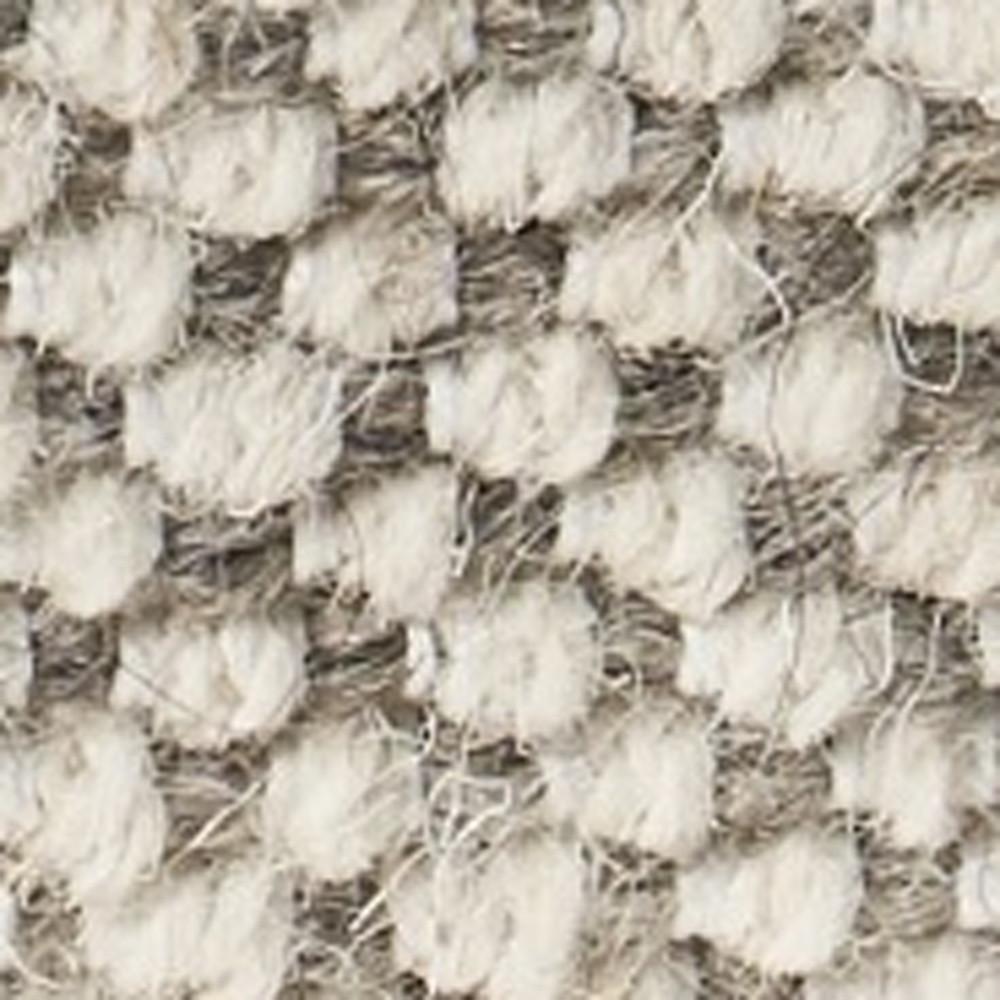 18" Beige Wool Ottoman. Picture 7