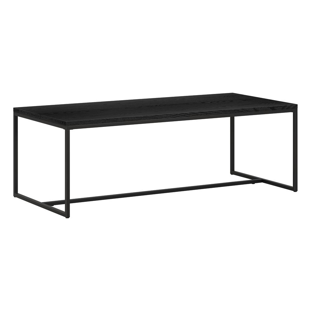 47" Black Coffee Table. Picture 1