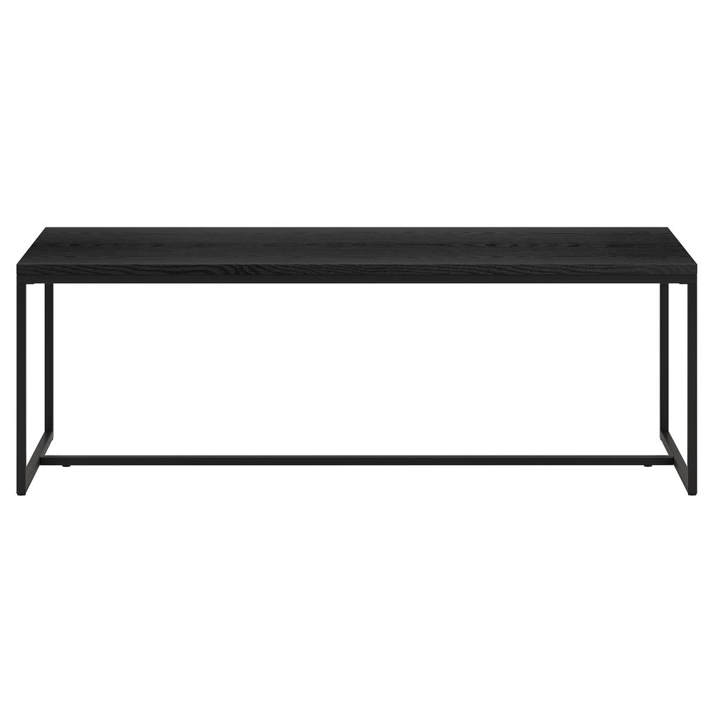 47" Black Coffee Table. Picture 3