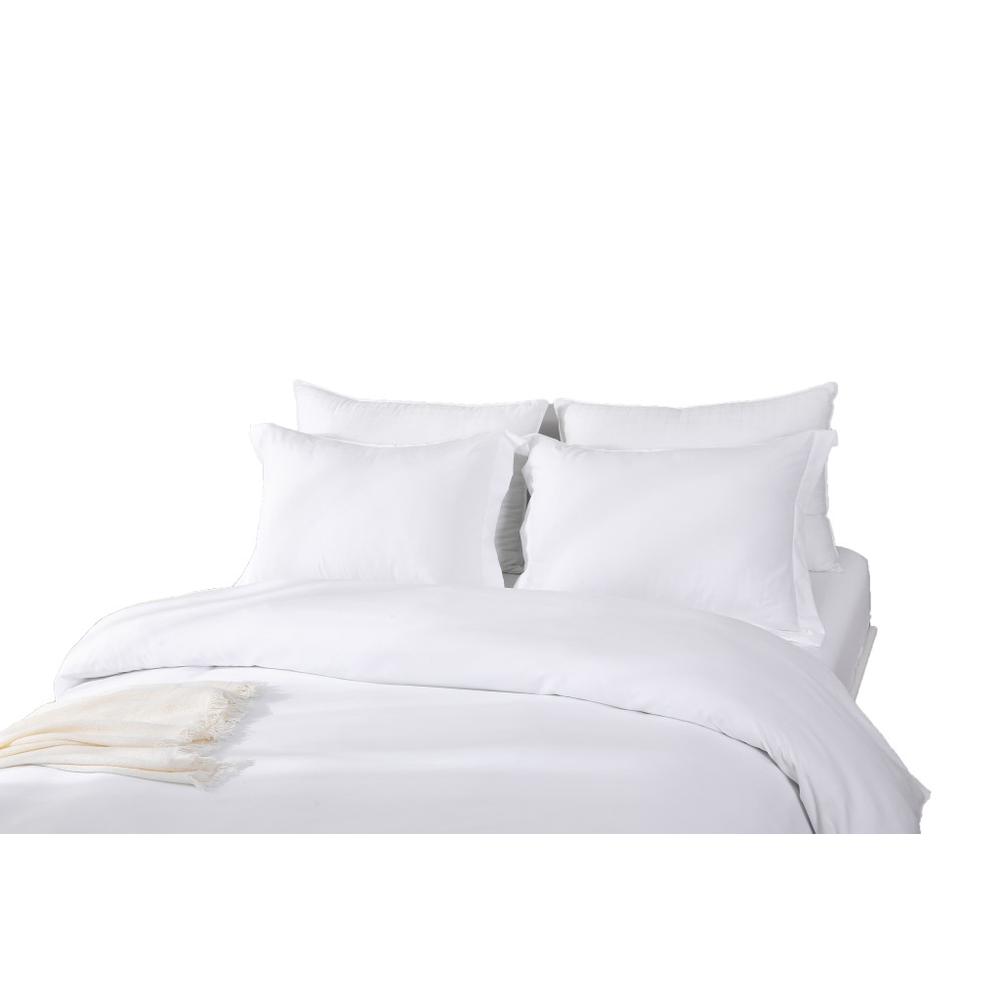 White King Microfiber 1400 Thread Count Machine Washable Duvet Cover Set. Picture 3