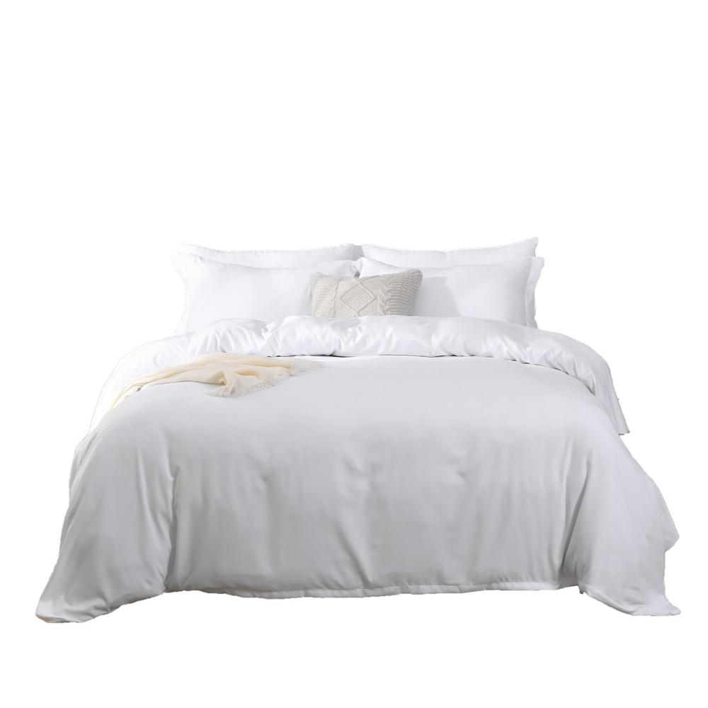 White King Microfiber 1400 Thread Count Machine Washable Duvet Cover Set. Picture 2