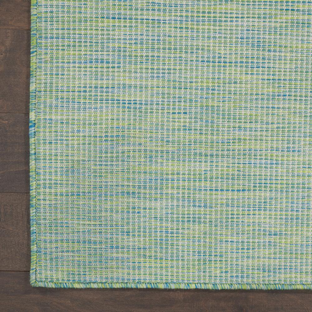 10' X 14' Blue Power Loom Area Rug. Picture 1