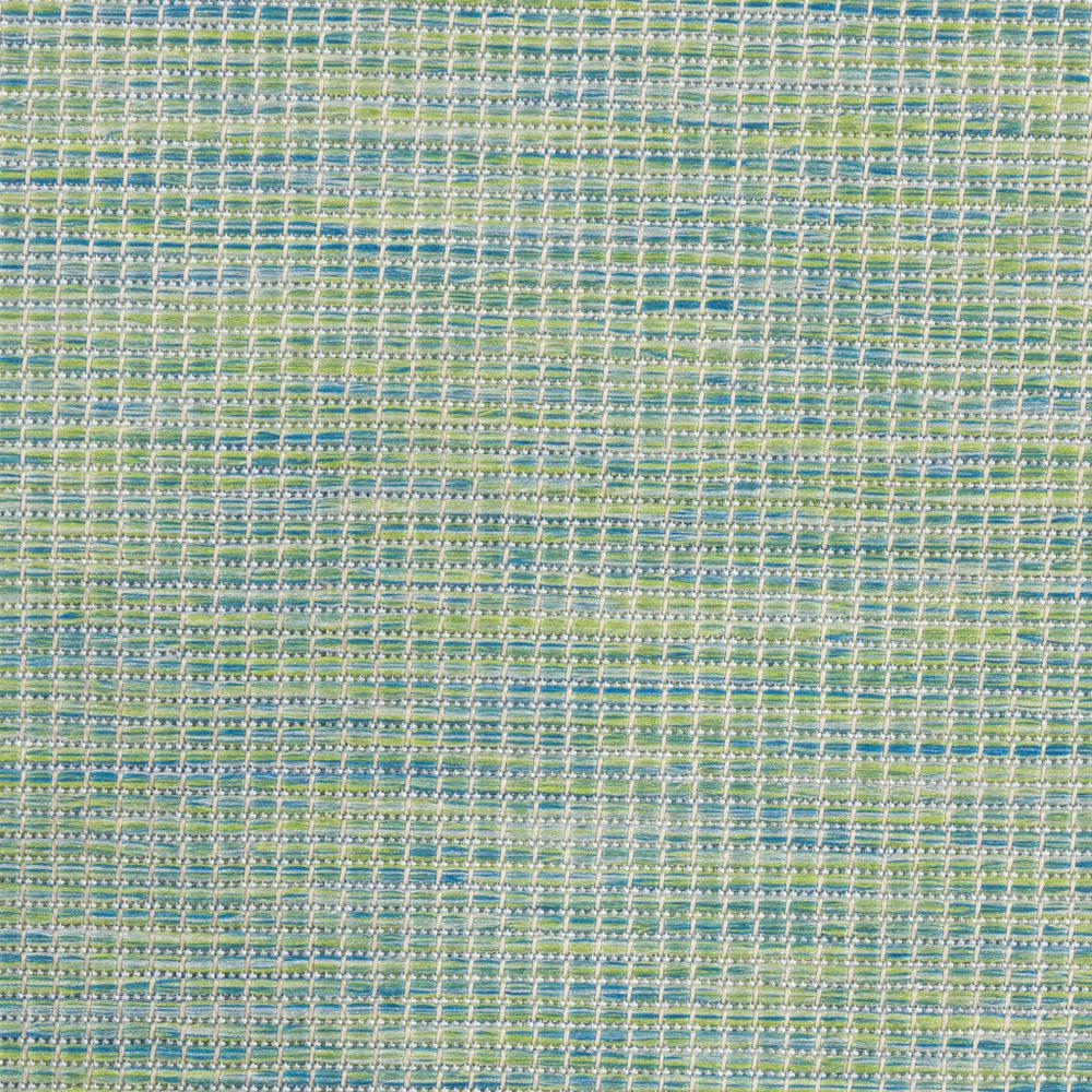 10' X 14' Blue Power Loom Area Rug. Picture 9