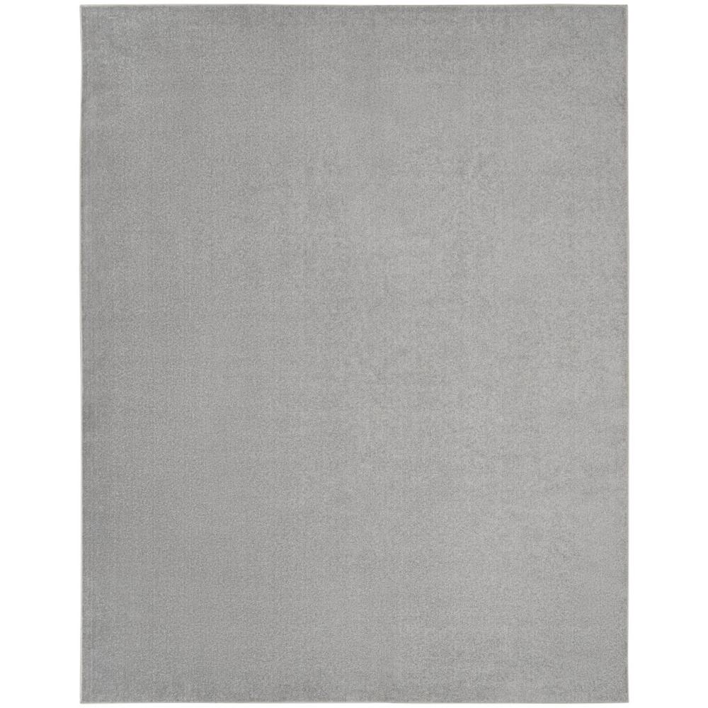 12' X 15' Gray Power Loom Area Rug. Picture 1