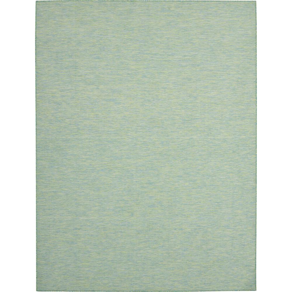 7' X 10' Blue Power Loom Area Rug. Picture 3
