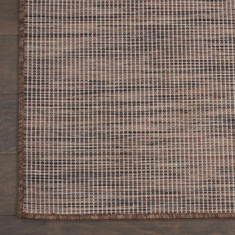 5' X 7' Brown Power Loom Area Rug. Picture 9