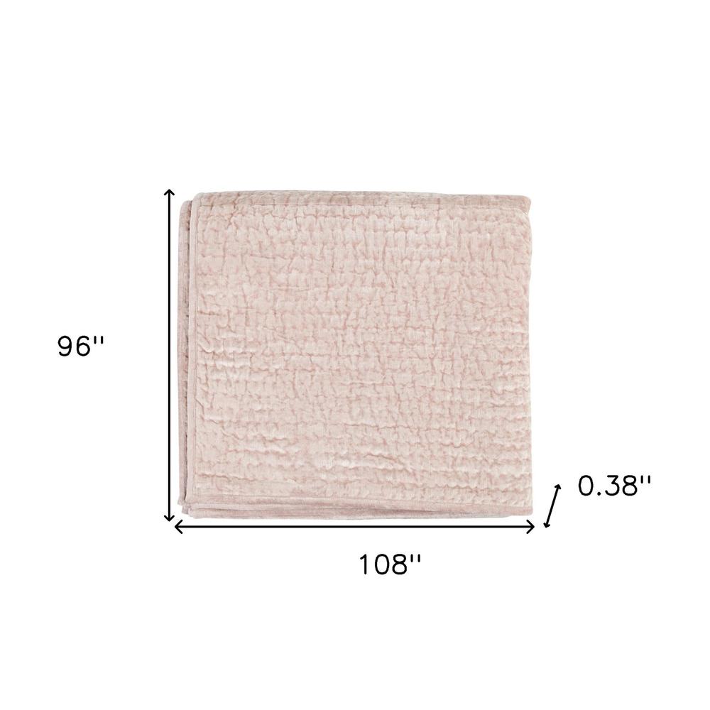 Pink King Polyester Thread Count Machine Washable Down Alternative Comforter. Picture 5
