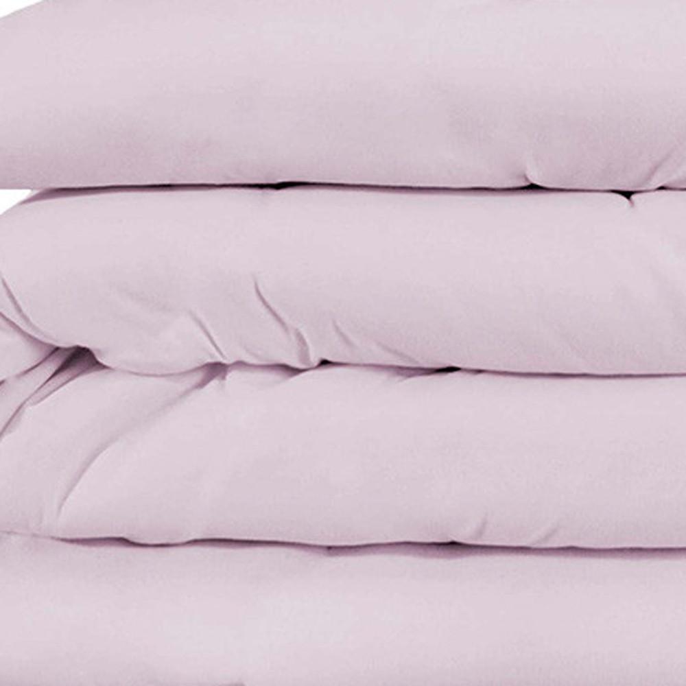Lilac King Cotton Blend 1000 Thread Count Washable Duvet Cover Set. Picture 2