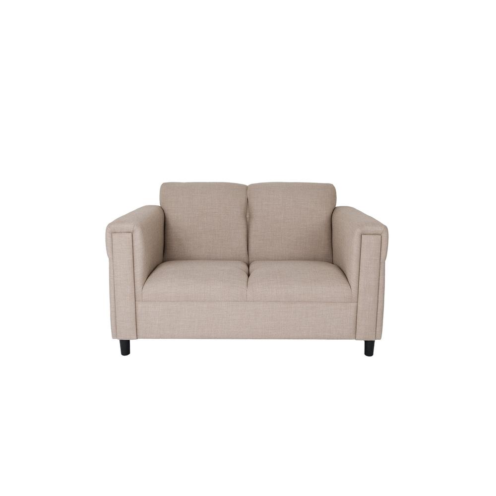 Two Piece Deep Taupe Five Person Seating Set. Picture 4