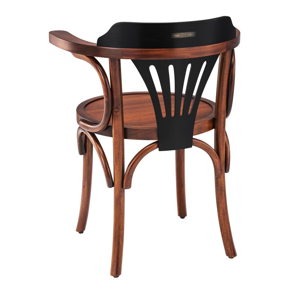 Navy Chair, Black/Honey. Picture 3