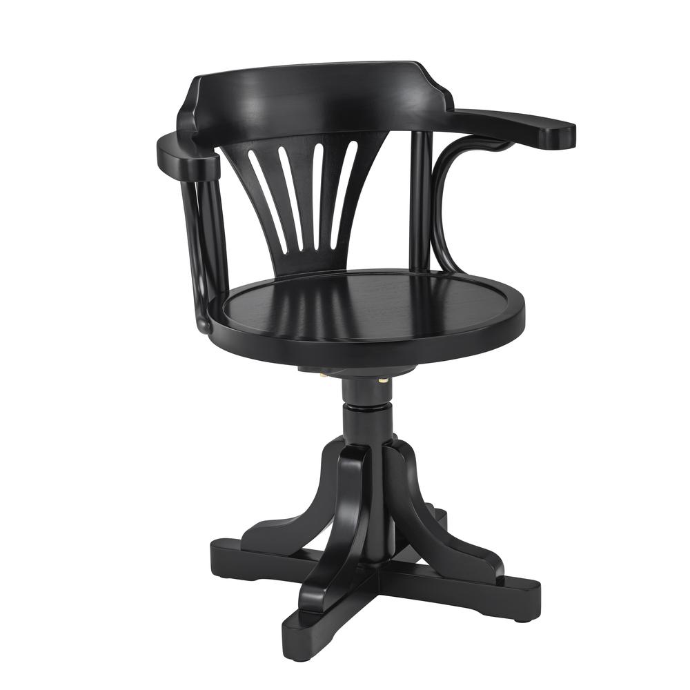 Pursers Chair, Black. Picture 6