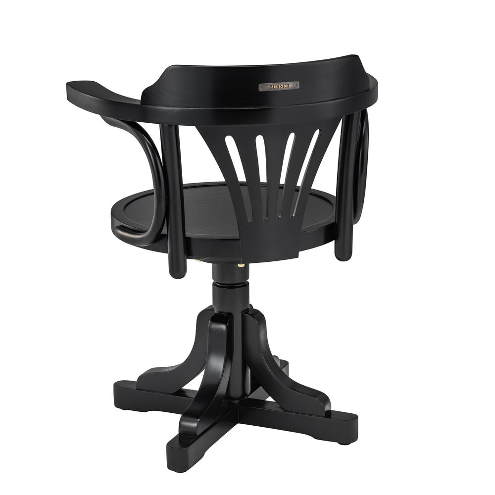 Pursers Chair, Black. Picture 8