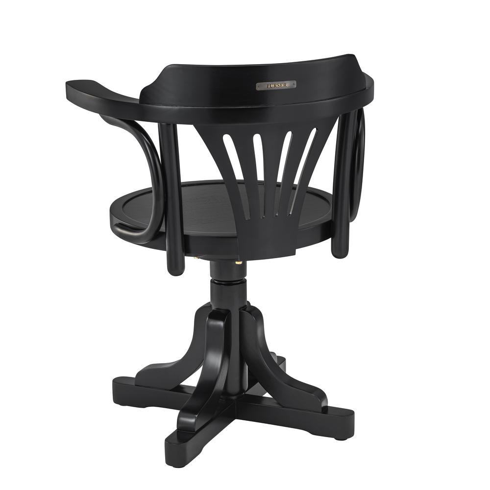 Pursers Chair, Black. Picture 5