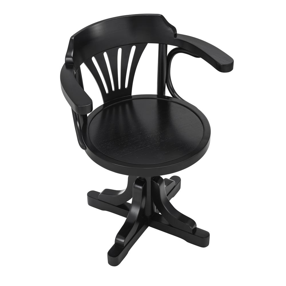 Pursers Chair, Black. Picture 9