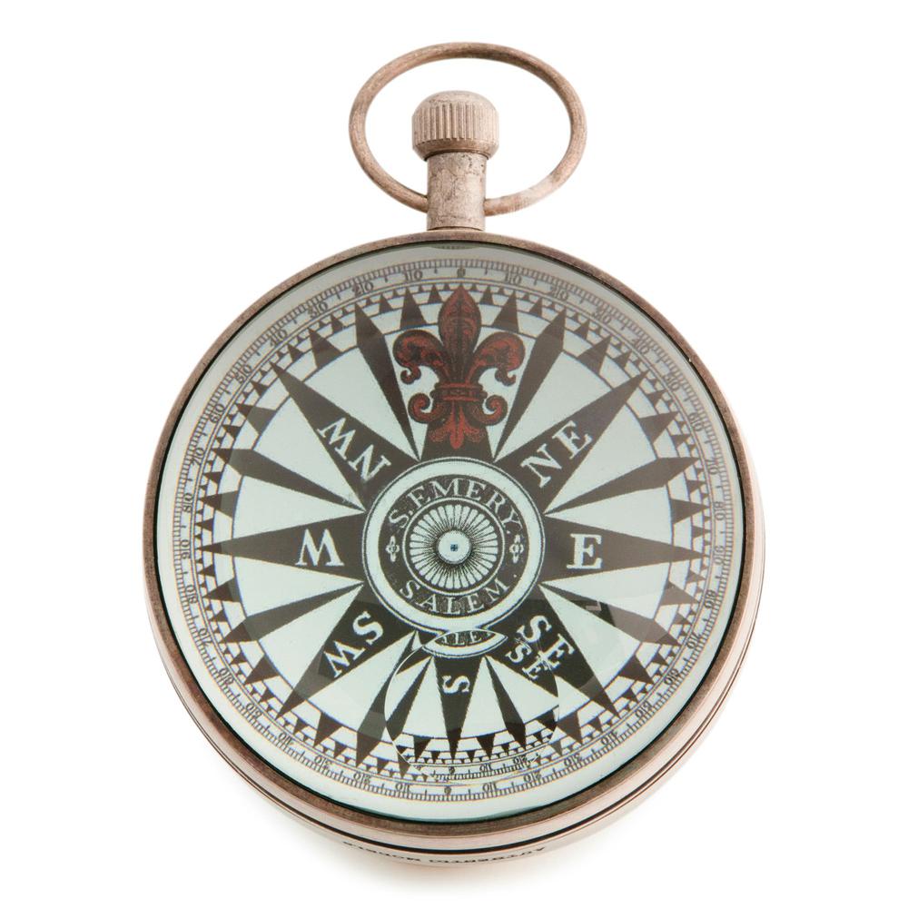 Eye of Time Clock, Silver. Picture 3