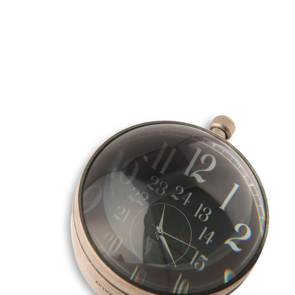 Eye of Time Clock, Silver. Picture 4