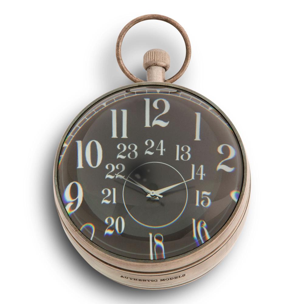 Eye of Time Clock, Silver. Picture 9