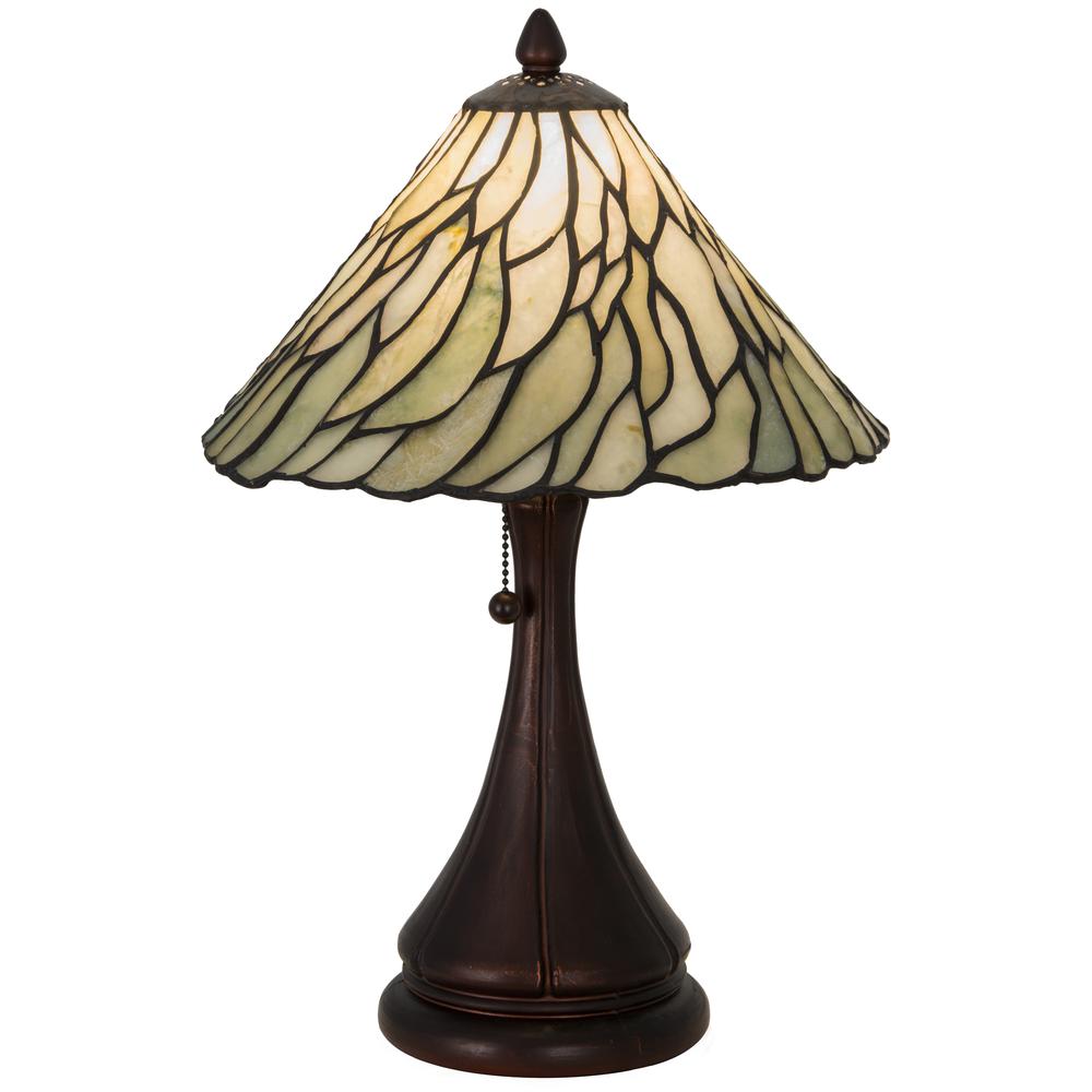 18"H Willow Jadestone Table Lamp. Picture 1