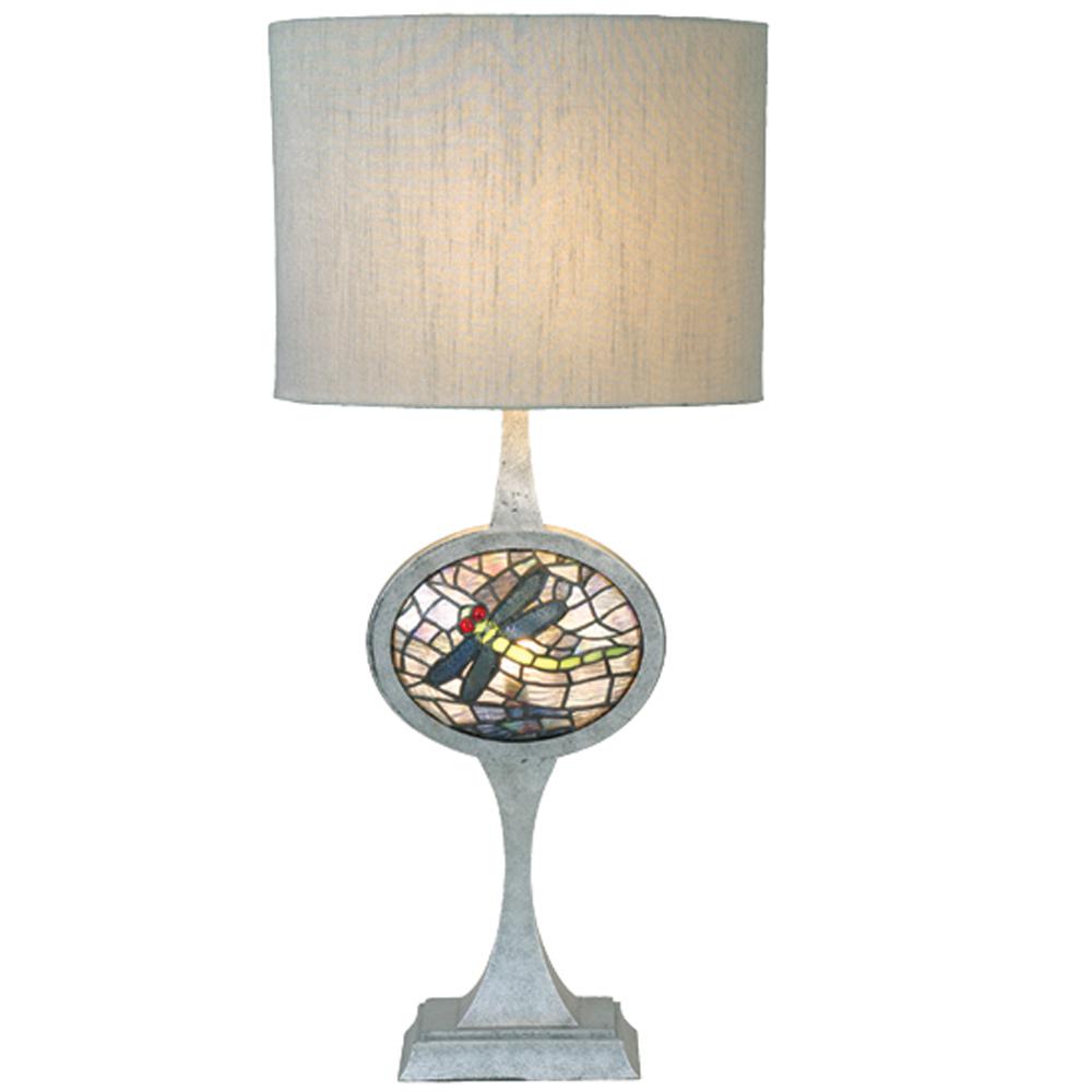 31.5"H Cameo Dragonfly Lighted Base Table Lamp. Picture 1