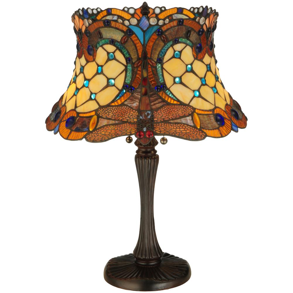 22.5"H Hanginghead Dragonfly Table Lamp. Picture 1