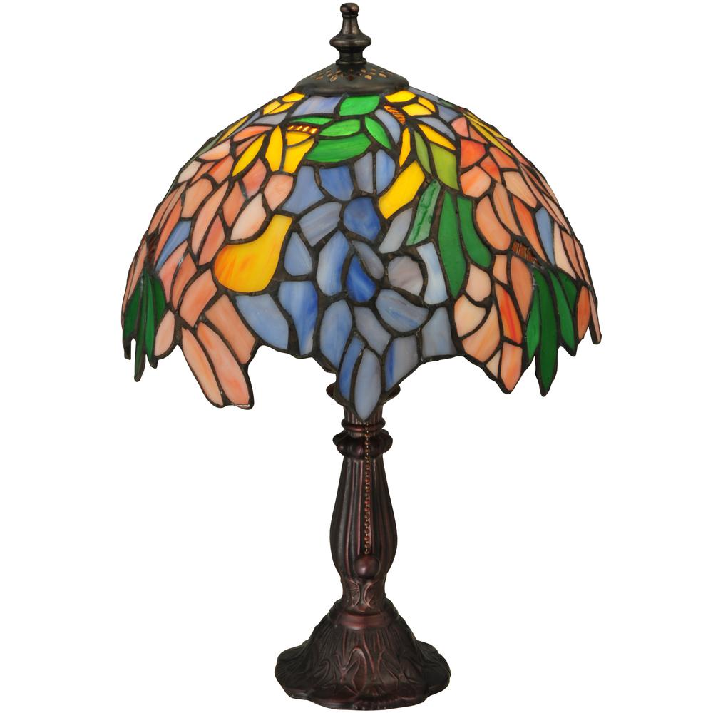 15" High Tiffany Laburnum Accent Lamp. Picture 1